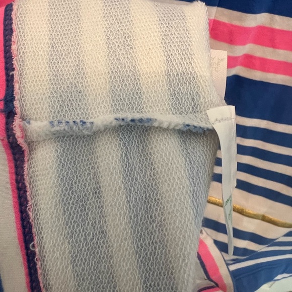 Lilly Pulitzer Lena Lapis Blue Tiki Stripe dress Sz Small - Picture 4 of 8